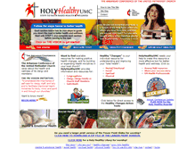 Tablet Screenshot of holyhealthyumc.com